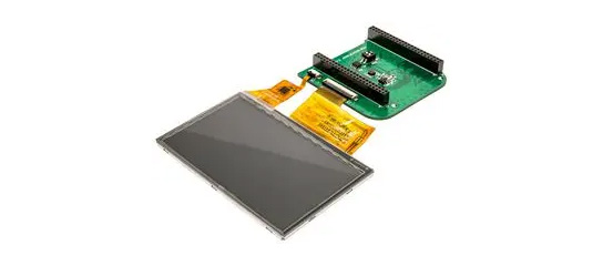 4,3-Zoll-Touchscreen-Display-Cape