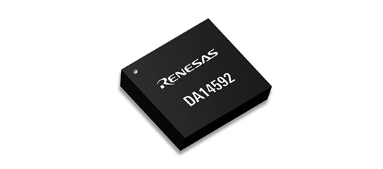 DA14592 SmartBond Multi-Core Bluetooth LE 5.2 SoC with Embedded Flash