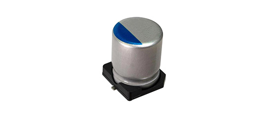 Conductive polymer hybrid aluminum electrolytic capacitors