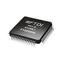 Slave-/Zweikanal-UART-/Serial-Wandler FT2232HL-REEL, High-Speed, USB 2.0